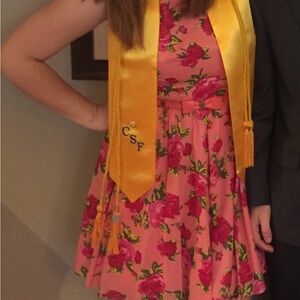 Betsey Johnson Pink Floral Kids Dress